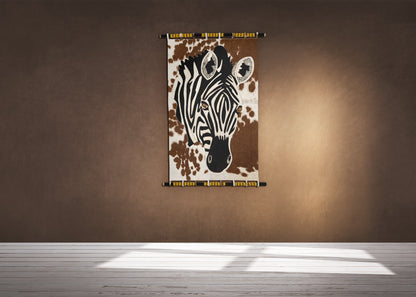 Zebra Face - Wall